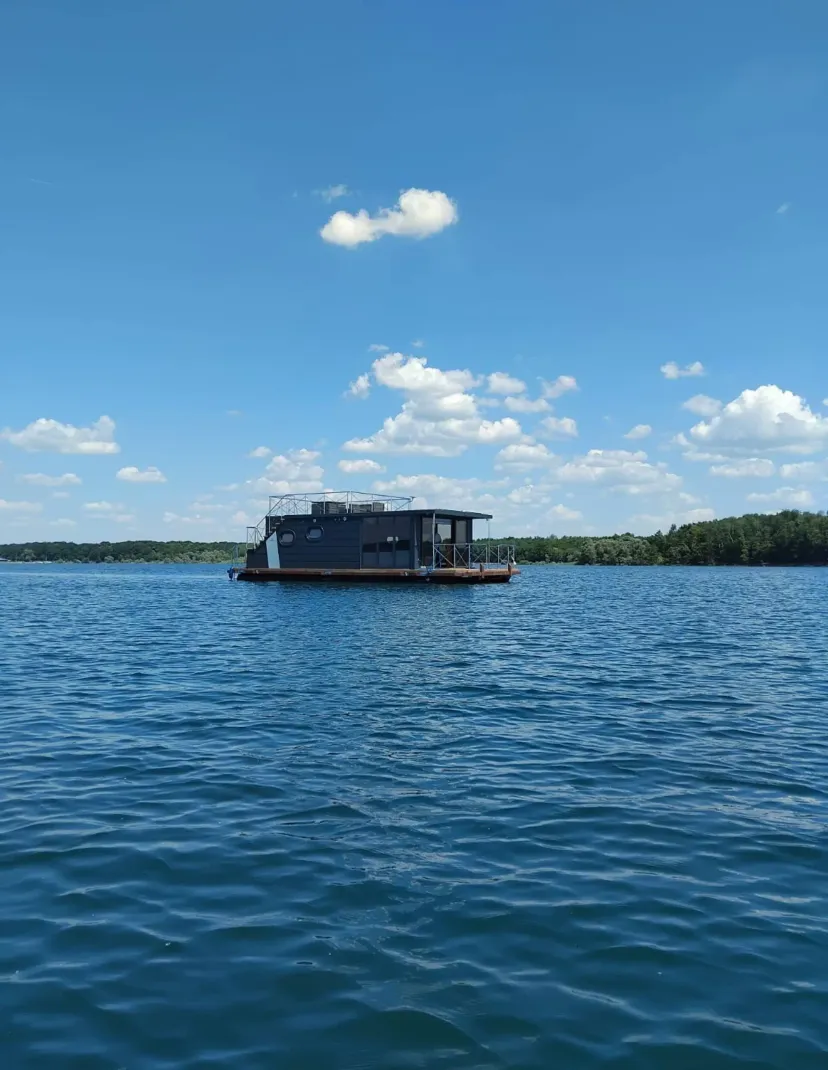Bateau écologique sur le lac du Der - Navigation sans permis