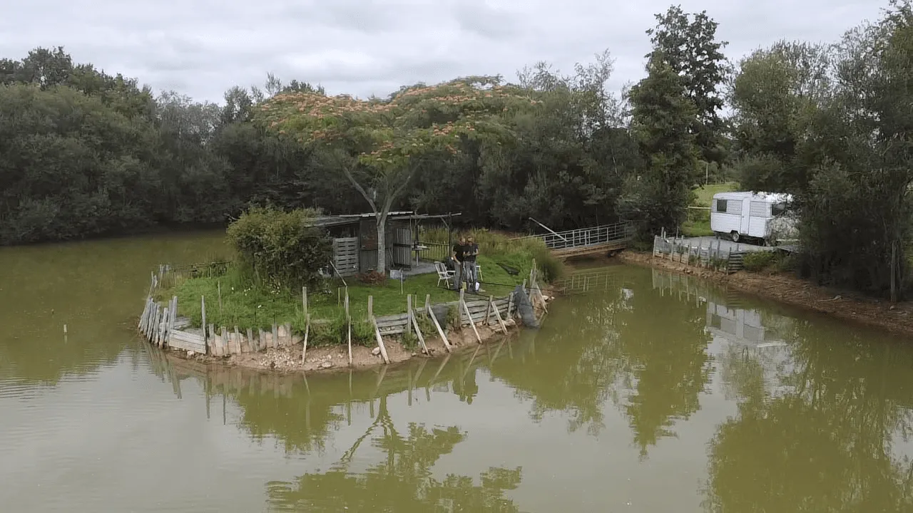 Étang de 2 hectares pour la pêche ou un moment de détente