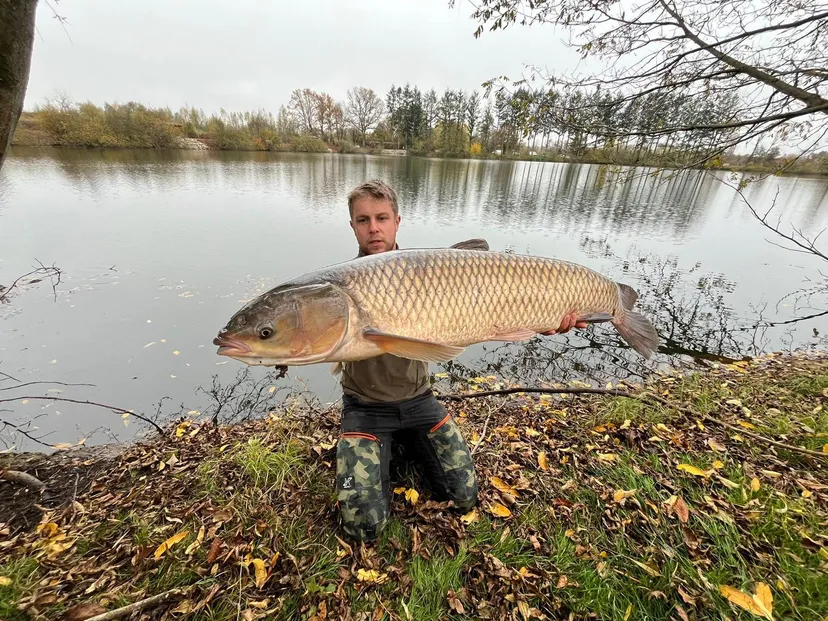 Cabane pour 4 personnes avec étang de pêche très poissonneux