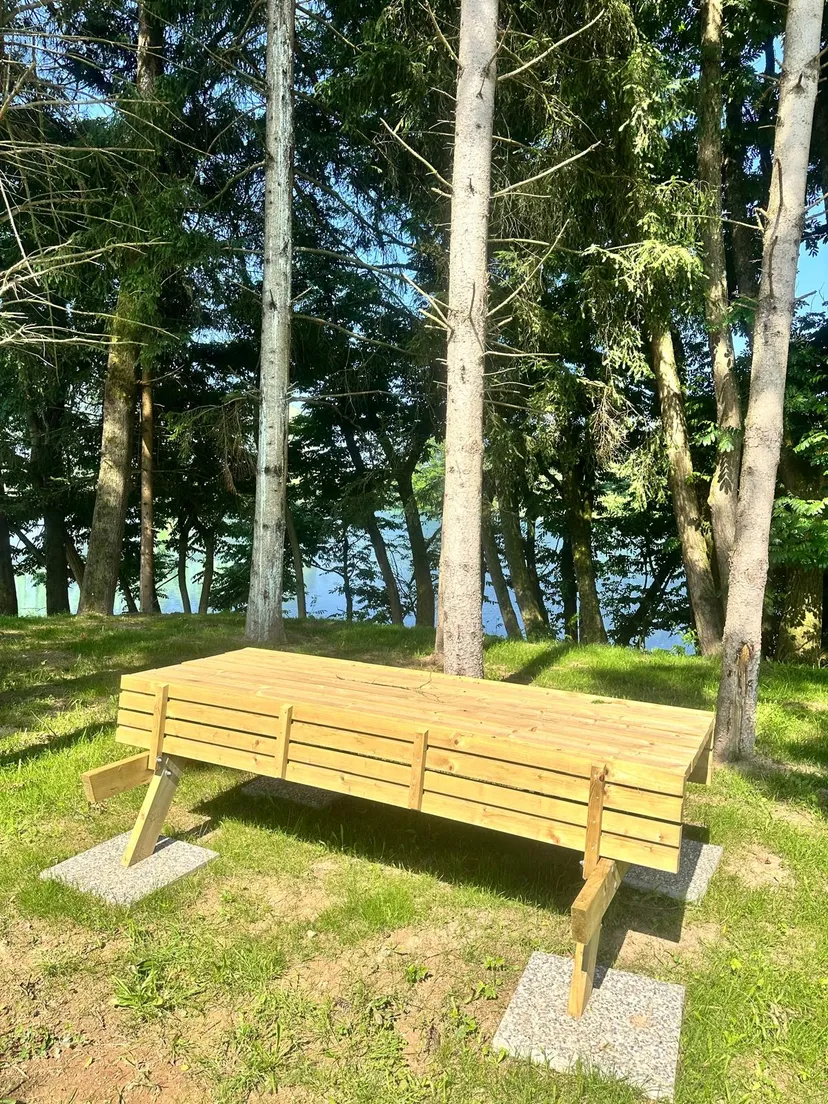 Cabane pour 4 personnes avec étang de pêche très poissonneux