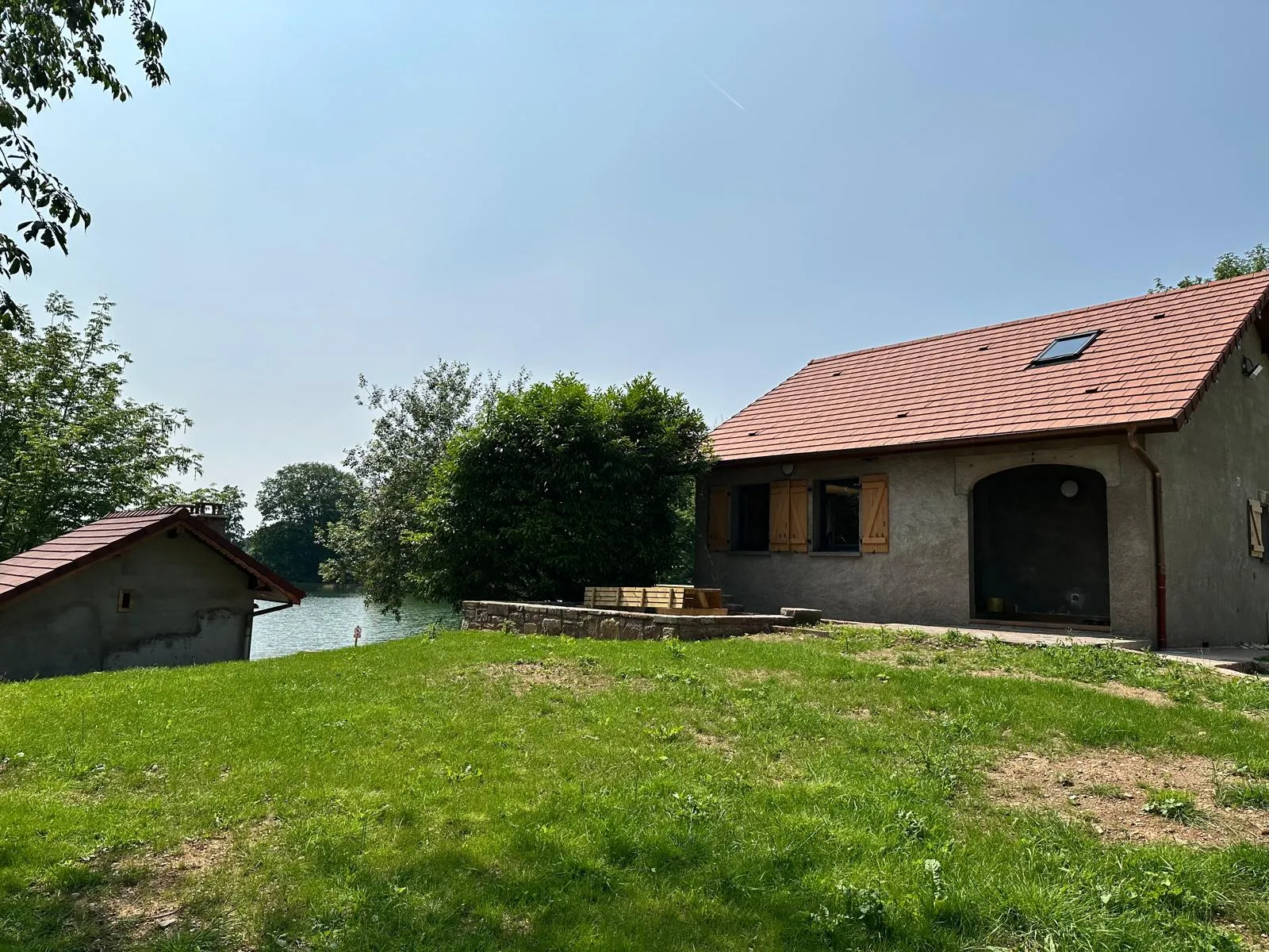 Maison 9 personnes avec vue imprenable sur l’étang, pêche & grands événements