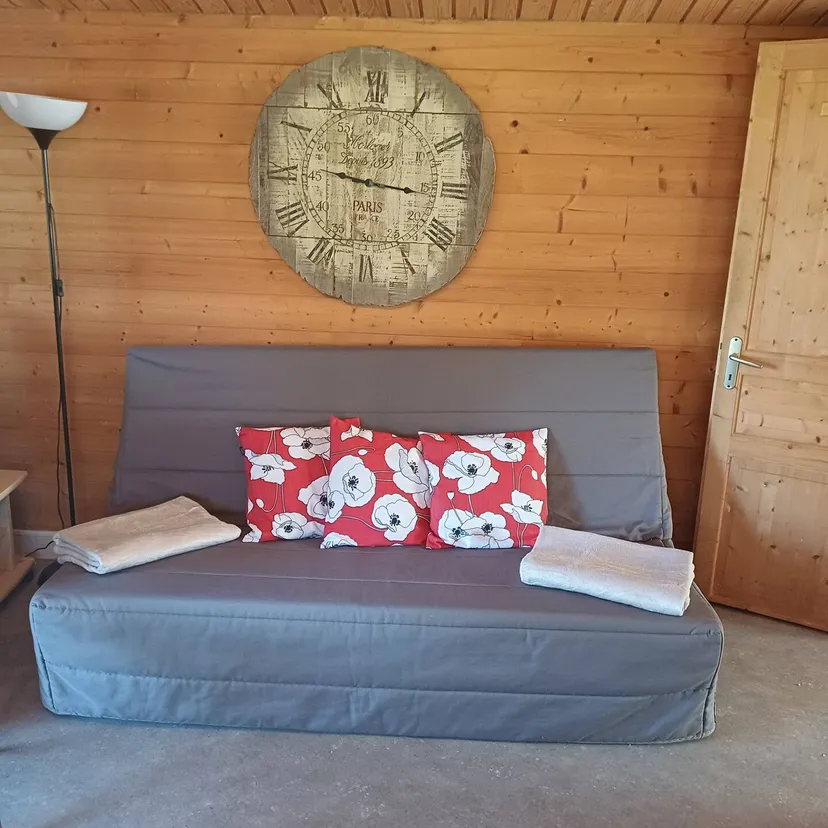 Chalet 4 couchages avec sa piscine et son étang P