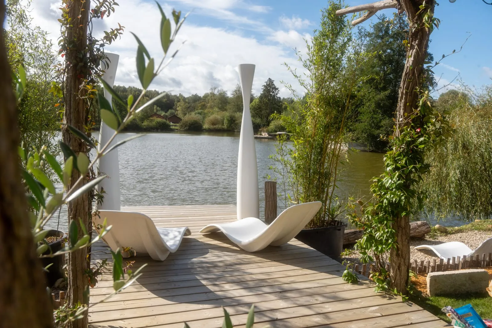 Petit havre romantique avec jacuzzi et pêche 54