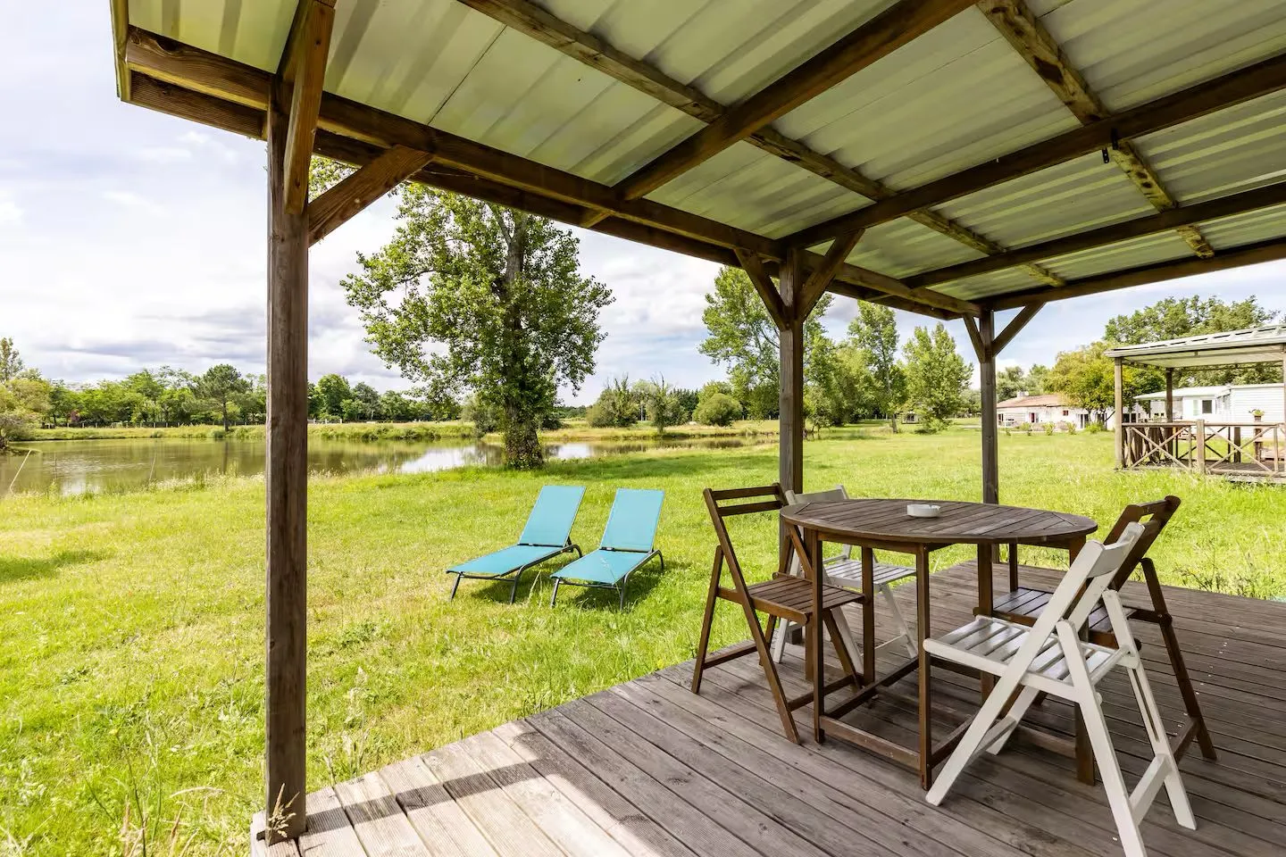 Mobil-home tout confort pour 4 personnes en Médoc