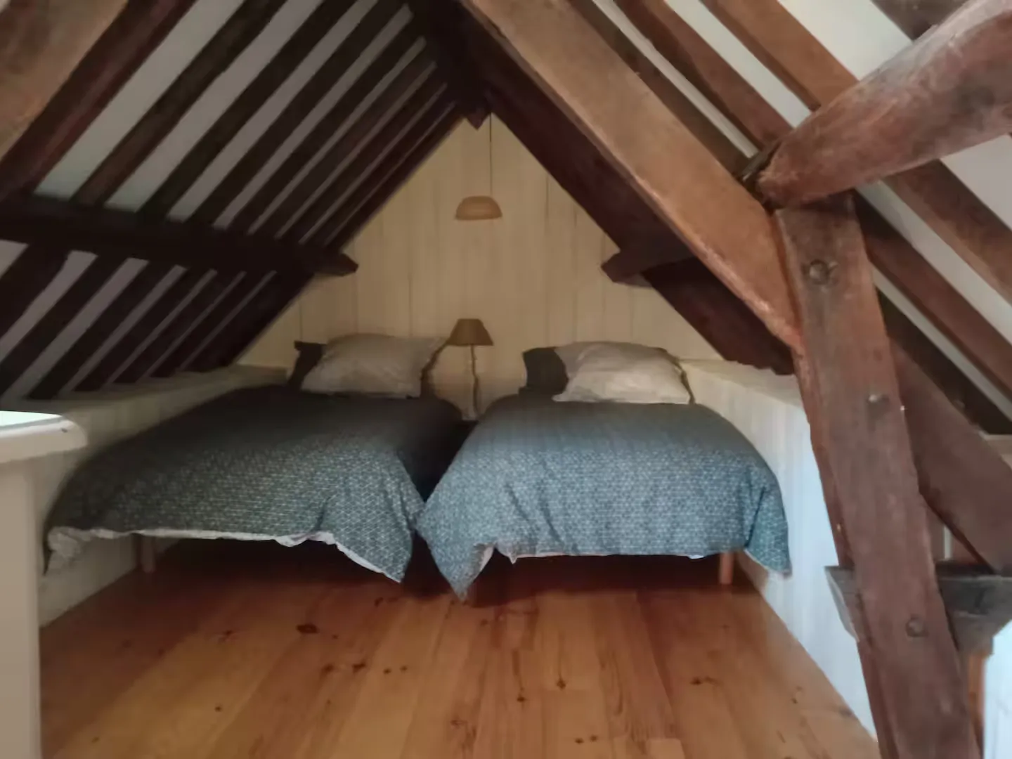 Havre de paix pour 6 voyageurs avec vue sur l'étang