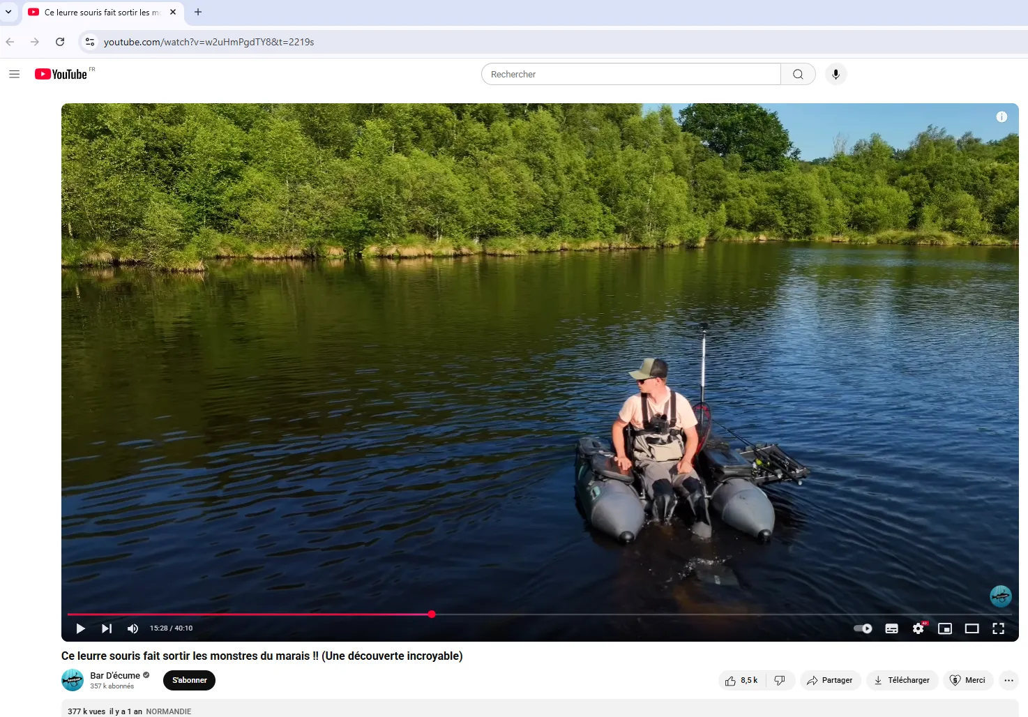 2 étangs de 12ha en déconnexion totale au coeur de la nature