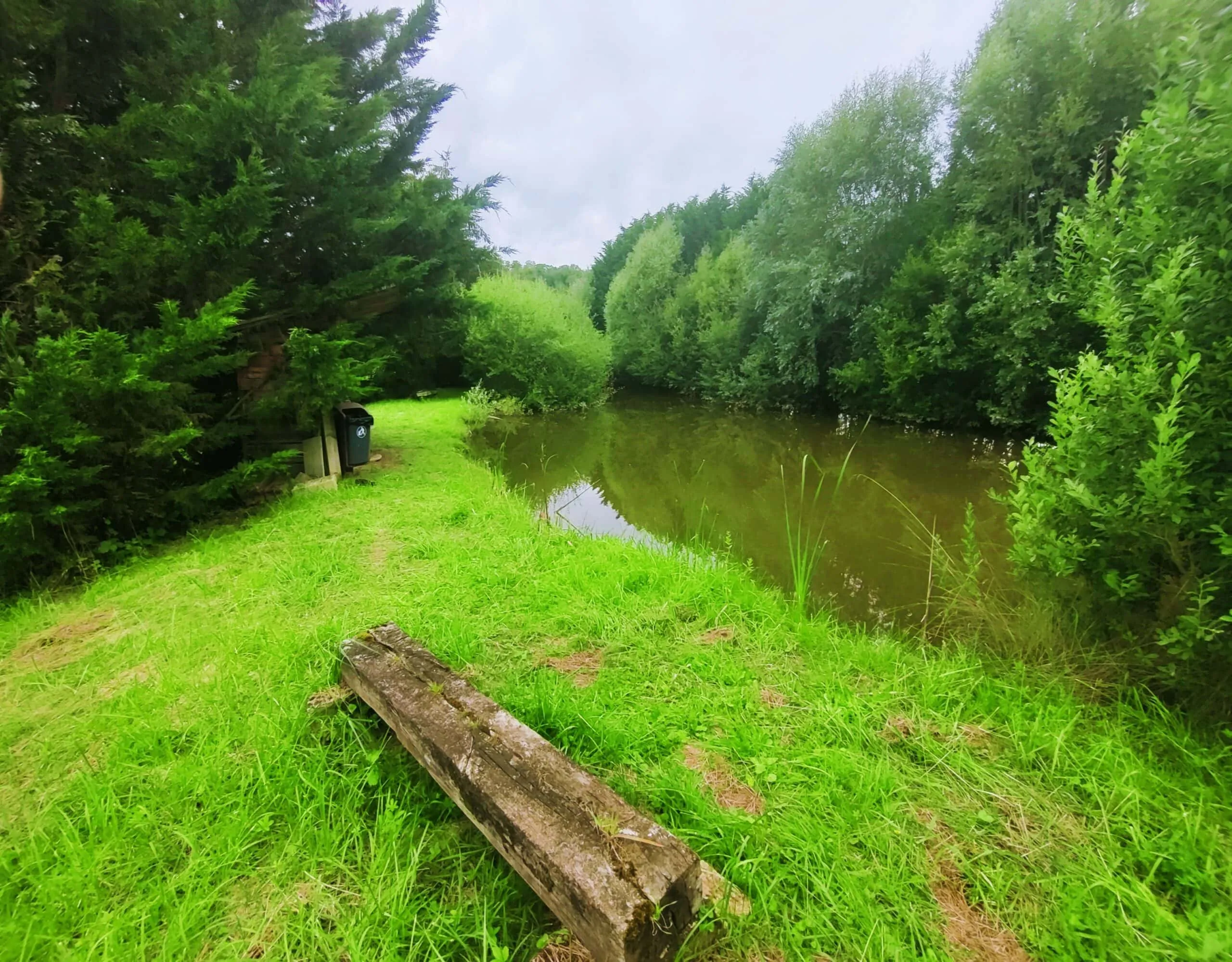 Location d’un étang de 1ha pour pêcher la carpe et camper