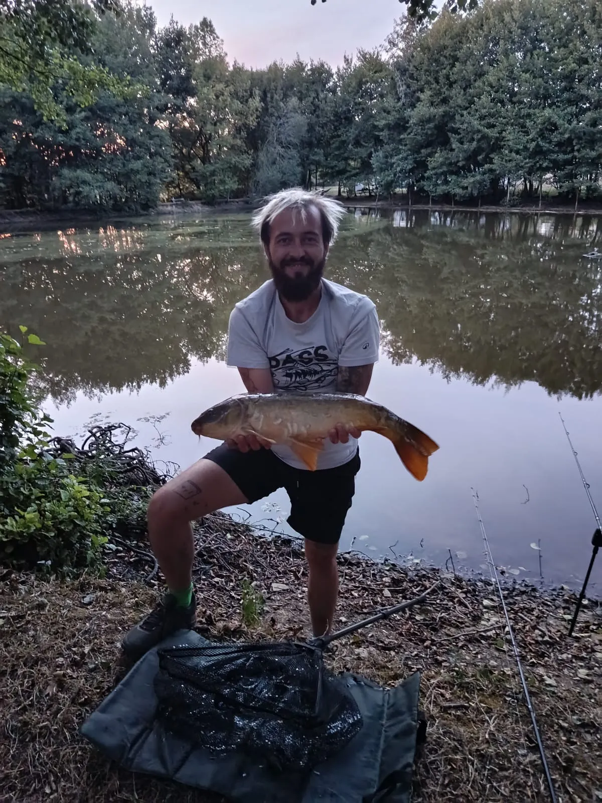 Etang à louer pour les vacances avec son mobil home dans le département de Maine-et-Loire