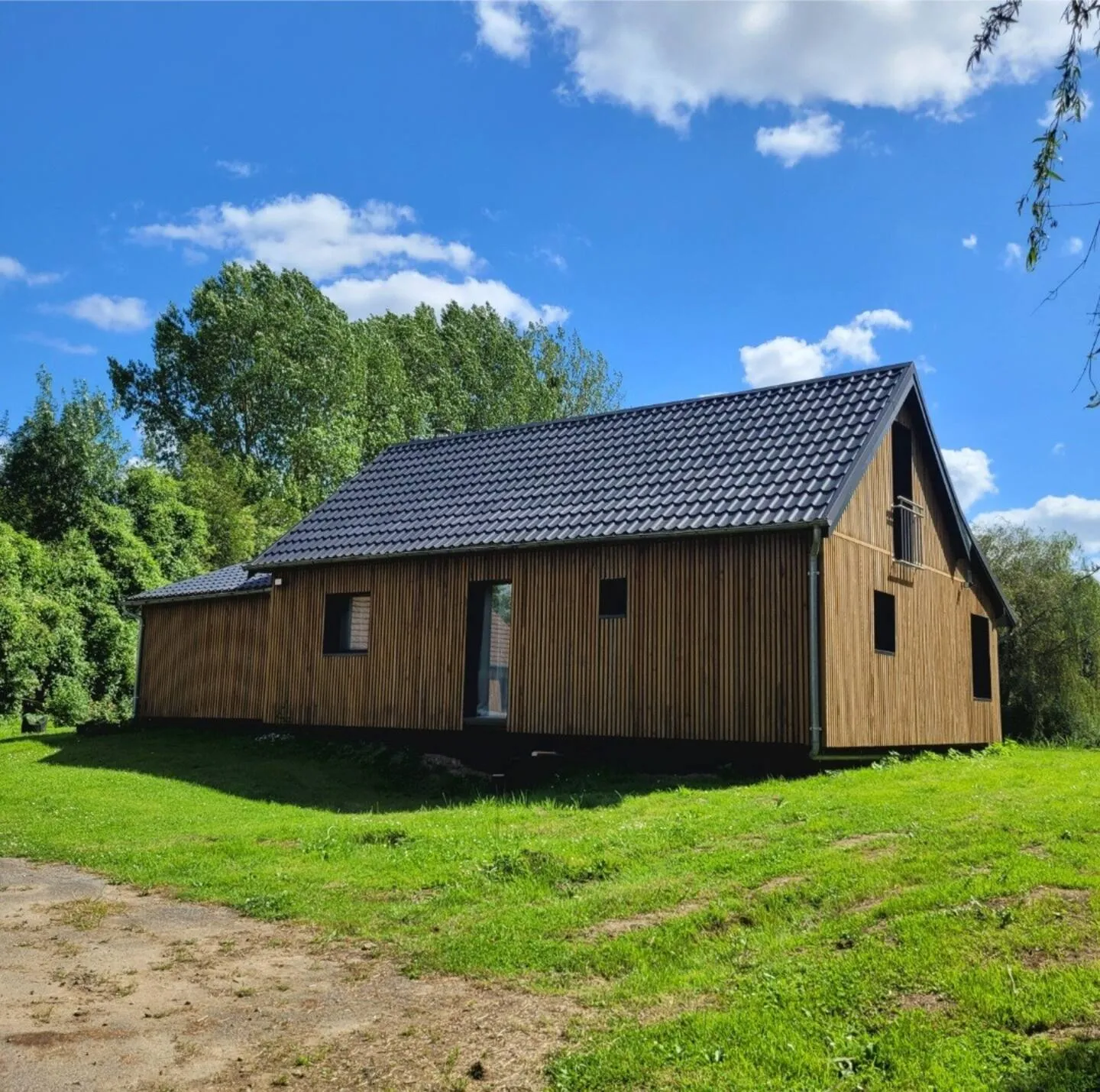 Chalet moderne pour 7 personnes avec étang dans l'Aisne