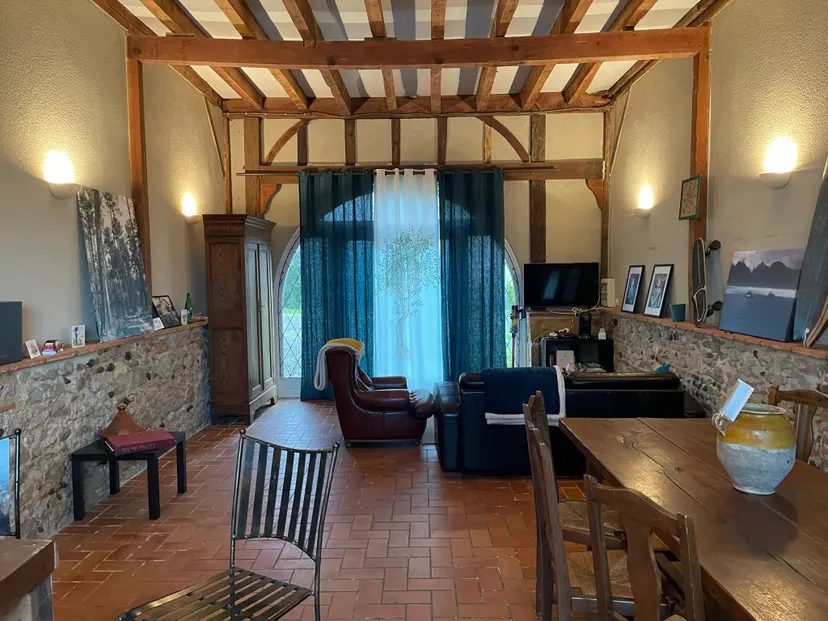 Holiday rental 20min from Mont de Marsan with a lake of 49.42 ac for fishing