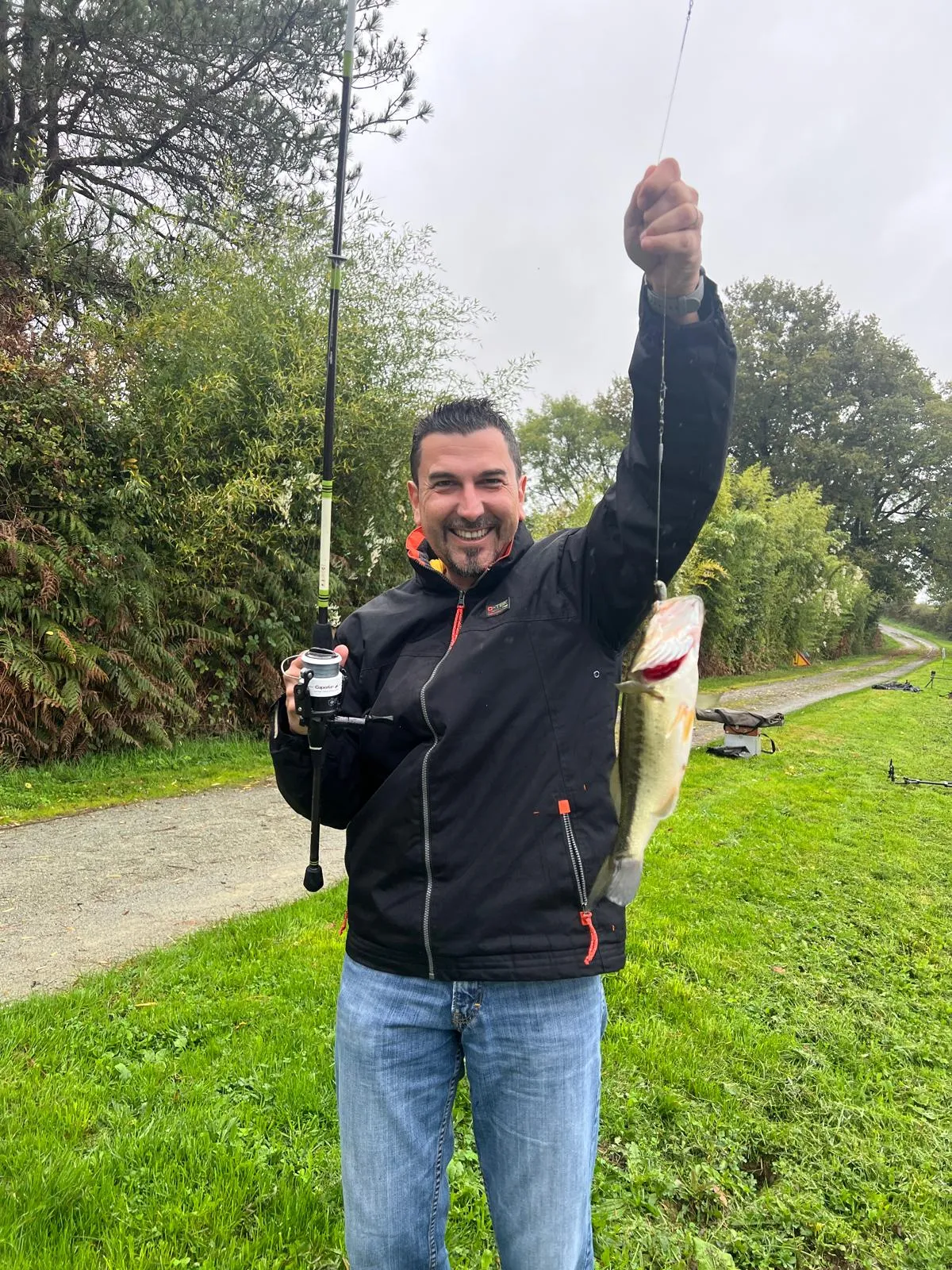 Unusual fishing trip on boat