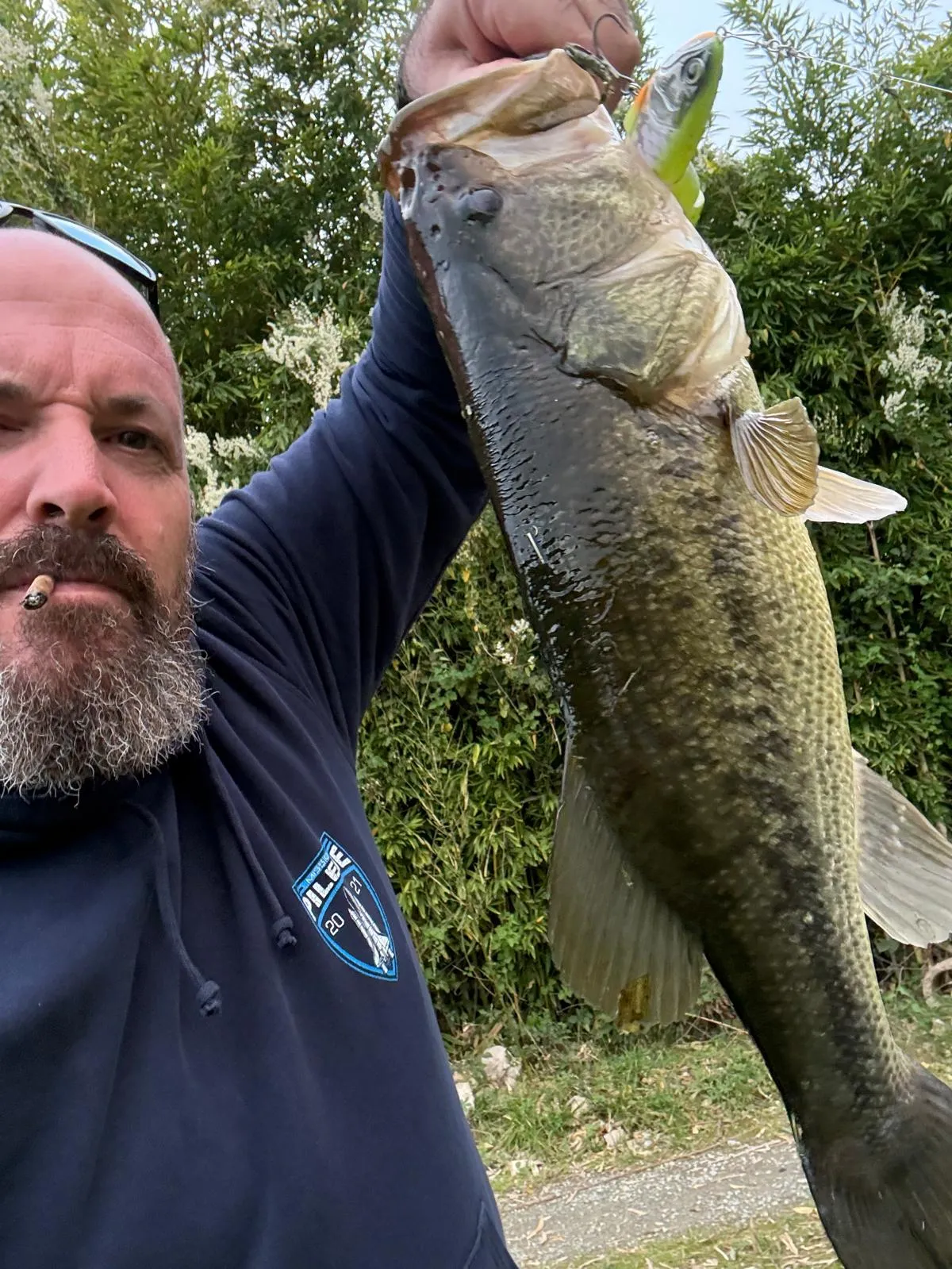 Unusual fishing trip on boat