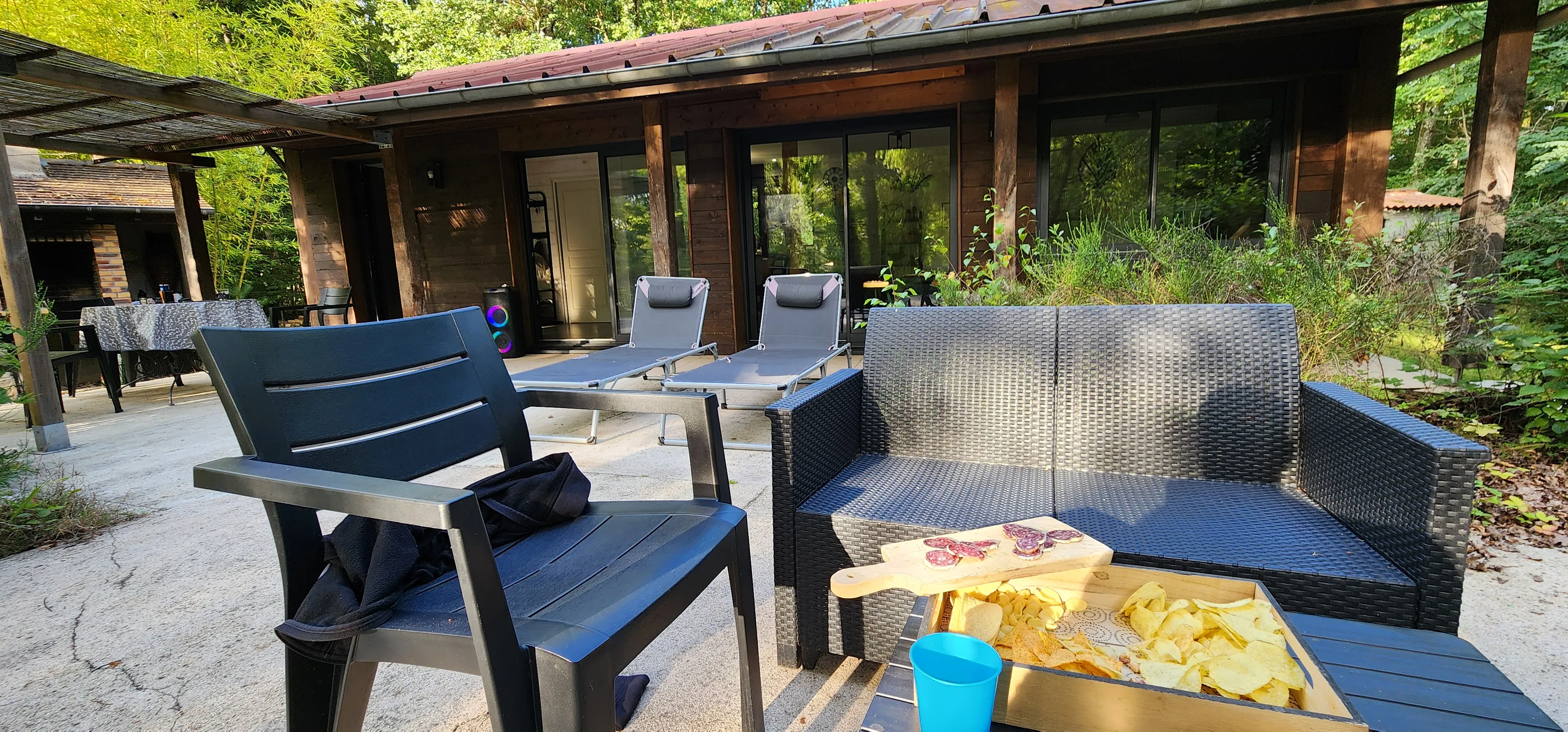 Chalet tout confort pour 4 personnes avec son étang privé