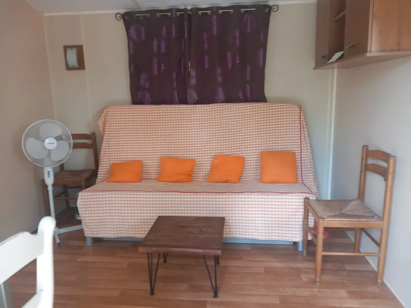 Mobil home confortable avec 6 couchages max - étang privé et piscine - Bast