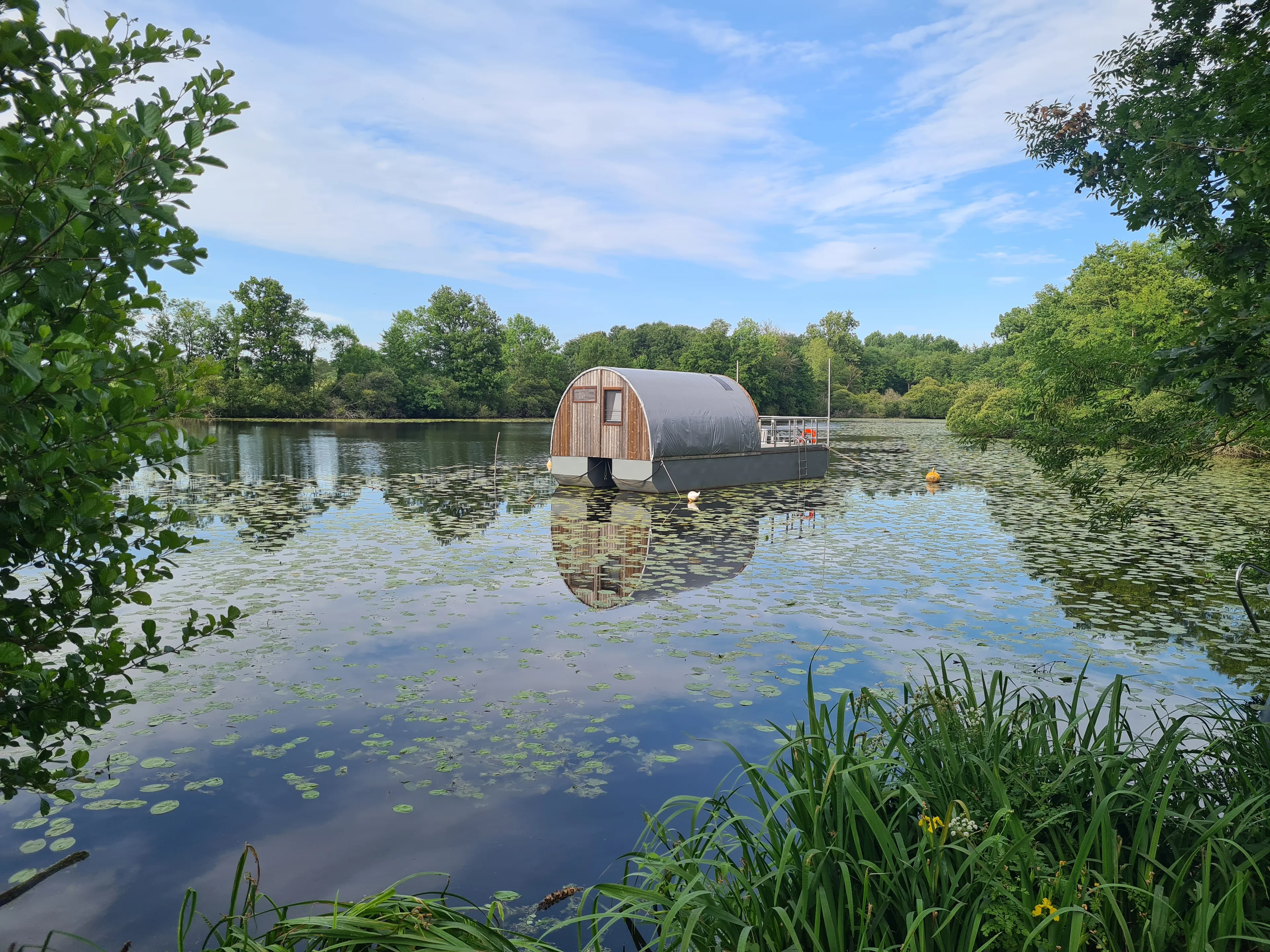 Unusual fishing trip on boat