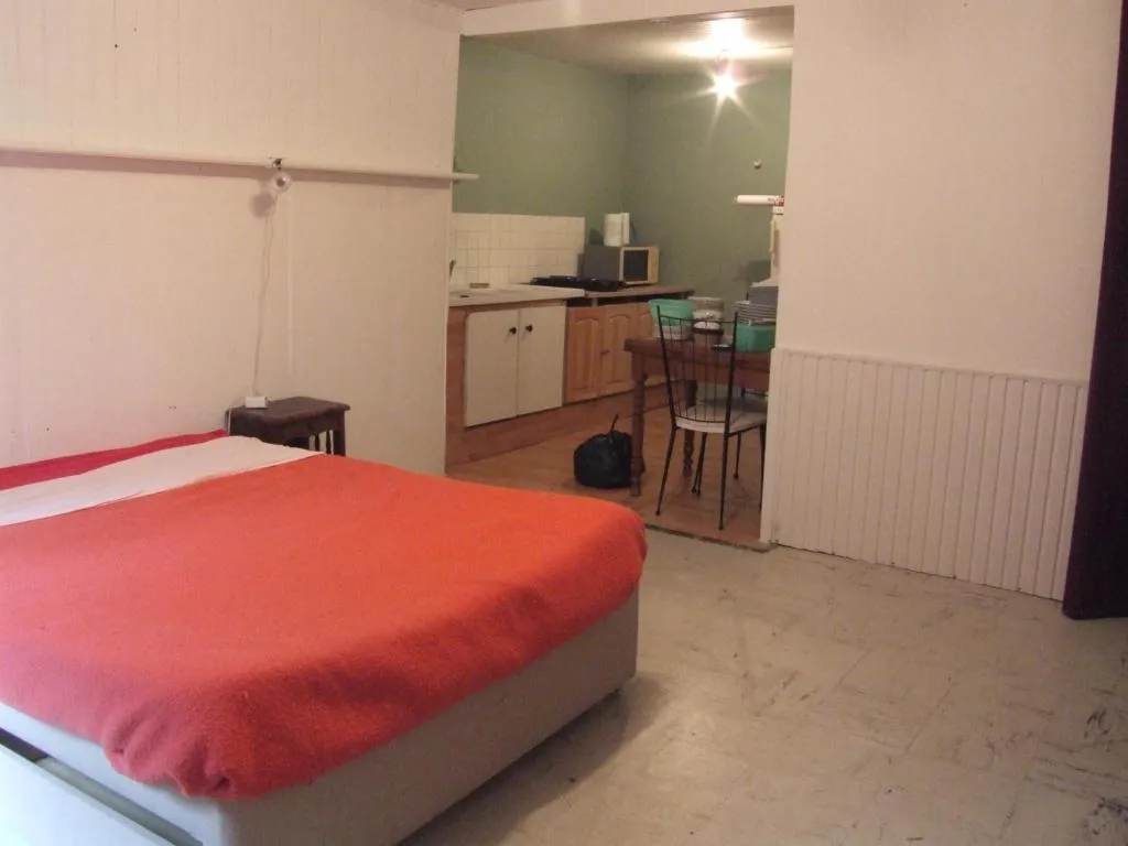 Studio and its fishing pond