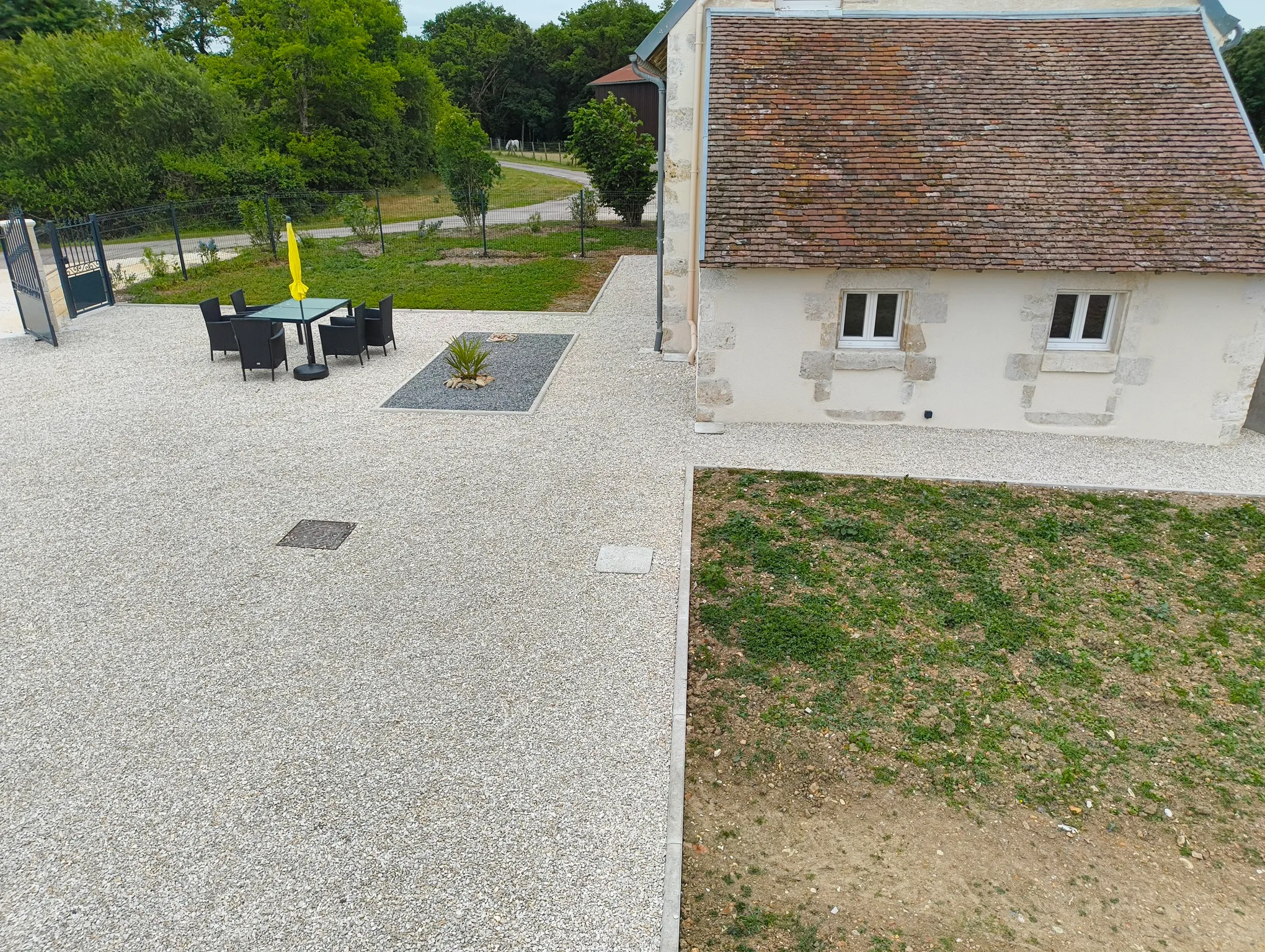 Cottage, with access private pond, ideal for a family stay