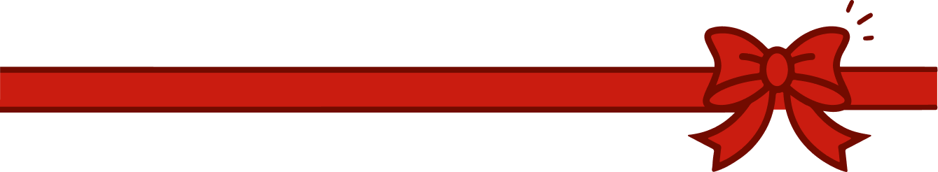 Nœud rouge de Noël