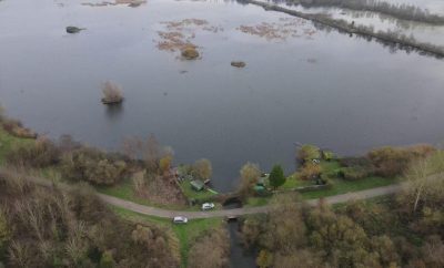 Super étang rarement pêché avec cabane sur un domaine de 30ha