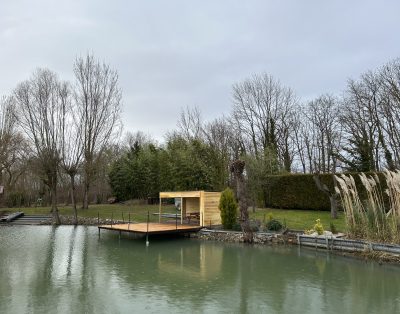 Étang spécialement conçu pour les adeptes de la pêche au coup feeder et anglaise