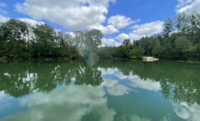 Gravière de 3 ha pour pêcher ou passer un moment dans la nature