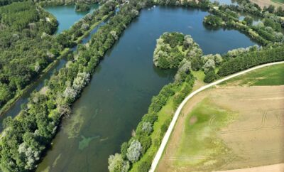 Etang de 17ha avec une tiny house 6 couchages