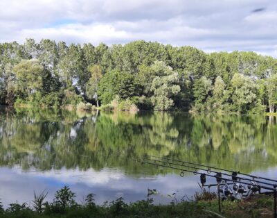 Etang de 3.5ha avec 5 postes de pêche