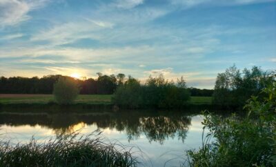 Etang au coeur des champs à louer pour un weekend