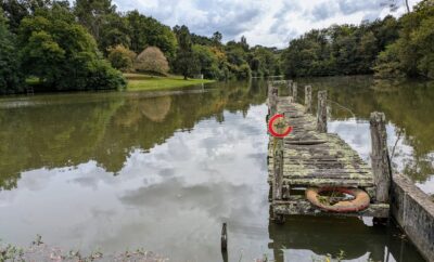 Etang dans les Landes avec son chalet 5 couchages