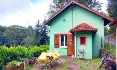 Gîte avec vue panoramique sur le domaine en pleine nature