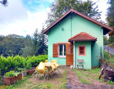 Gîte avec vue panoramique sur le domaine en pleine nature