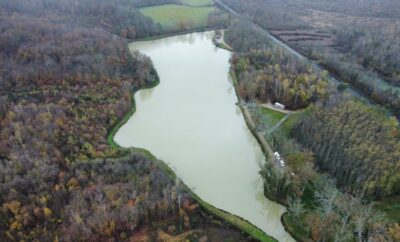 Étang à louer cœur de la nature en Isère