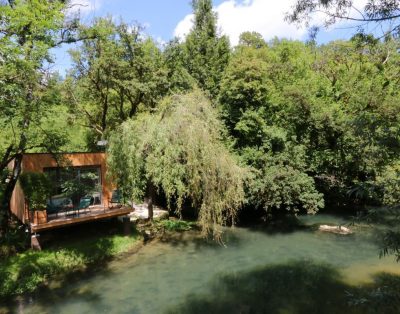 Cabane d’exception avec bain nordique au cœur de la Bourgogne