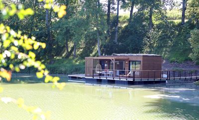 Lodge flottant au cœur de la champagne