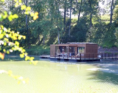 Lodge flottant au cœur de la champagne