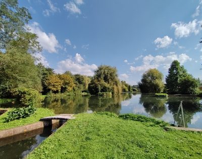 Chalet avec étang privé à côté de Strasbourg