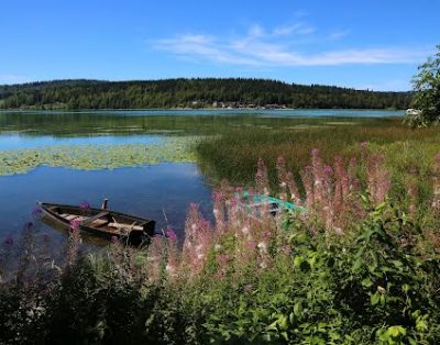 Gîte familiale au bord du lac Saint Point