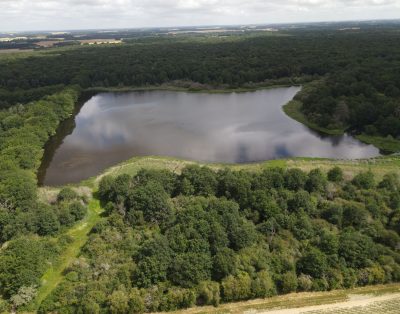 Magnifique étang de 12ha à louer en privatisation pour un séjour de pêche